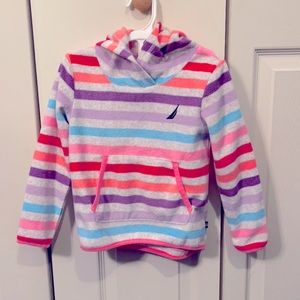 Size 4t nautica striped hoodie